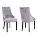 NEO Dining Chairs Non Height Adjustable Grey 2XKNOC-CHR-GREY 530 (W) x 660 (D) x 920 (H) mm Pack of 2