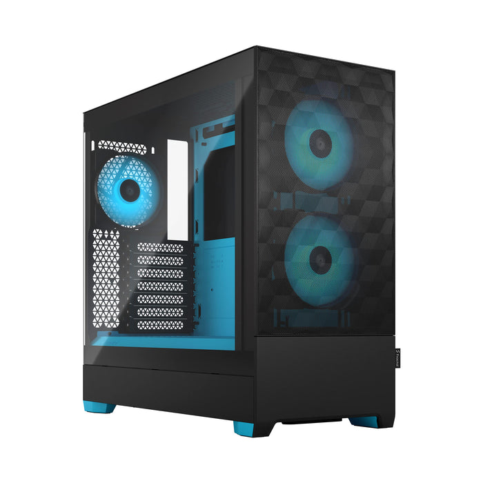 Fractal Design POP Air RGB Tempered Glass Cyan Core Tower PC Case