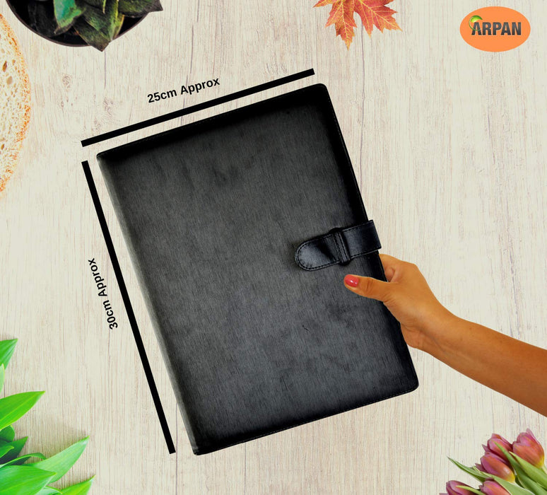 ARPAN Display Book A4 Black 36 Pockets