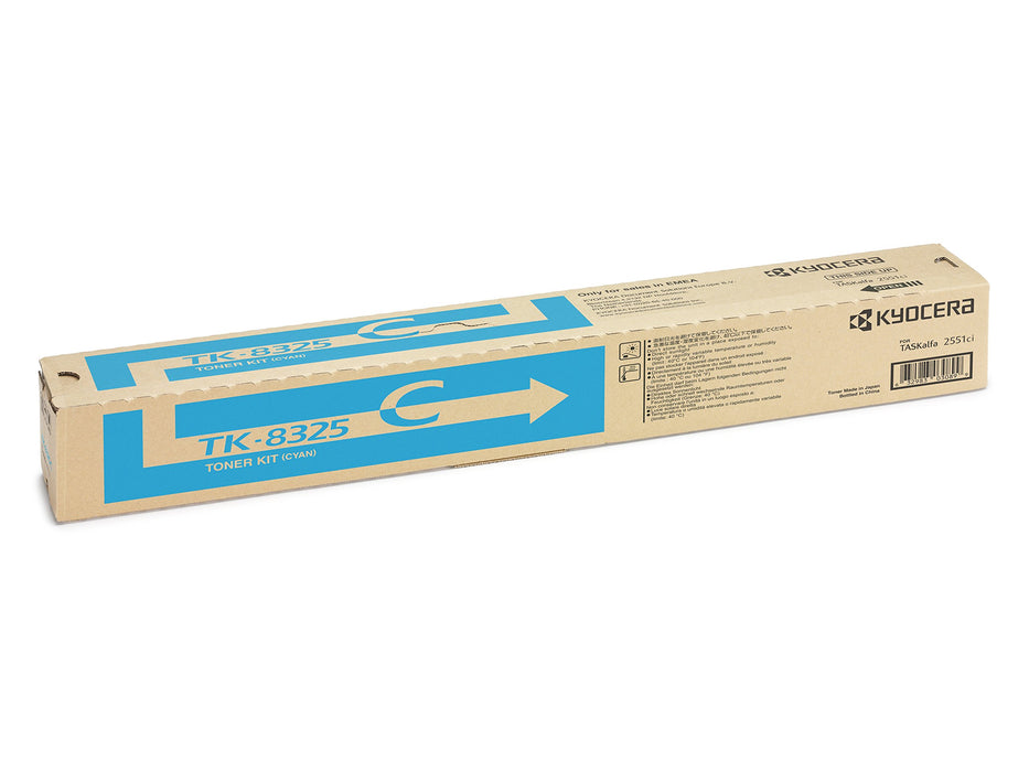 Kyocera TK-8325C Original Toner Cartridge 1T02NPCNL0 Cyan