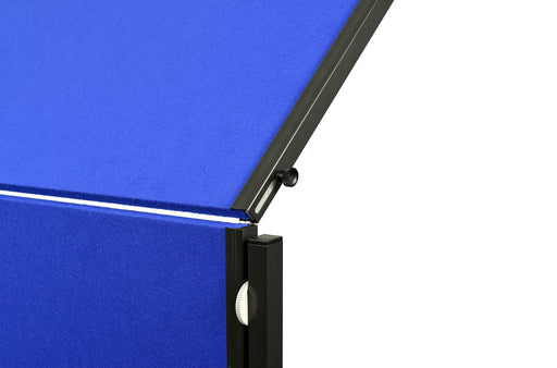 Legamaster Freestanding Notice Board PREMIUM PLUS Foldale Navy Blue 126 x 196 cm