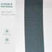 OutSunny Retractable Awning, 2.5x2 m-Dark Green/White