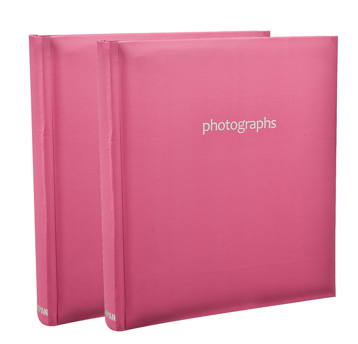 ARPAN Photo Album AL-9142-X2 120 5 x7 '' Pictures Pink Pack of 2