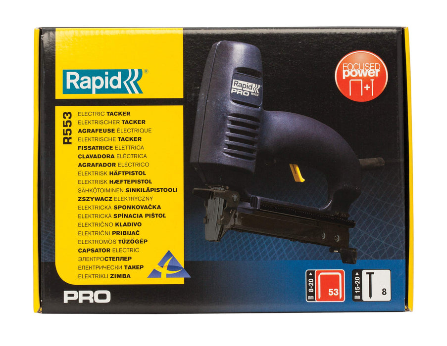 Rapid Electric Staple Gun R553 Corded