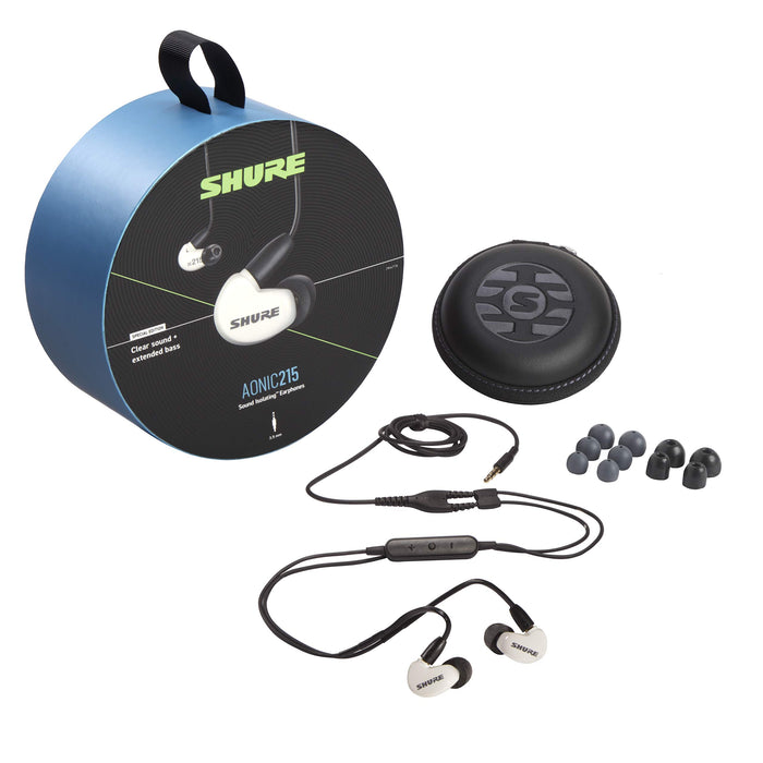 Shure Wired Earphones Aonic White