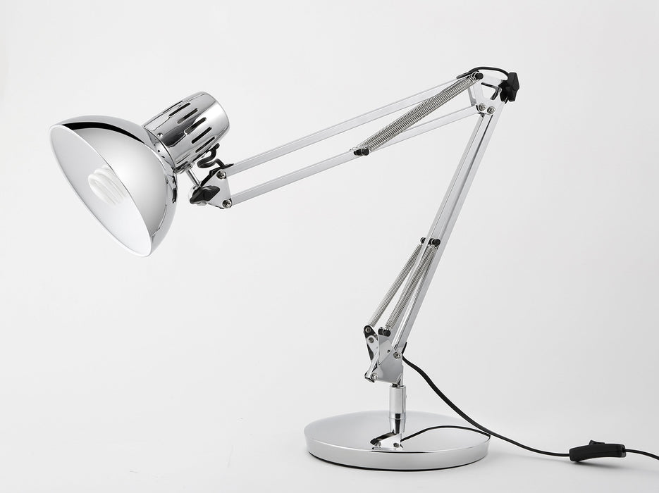 Alba Freestanding Desk Lamp Architecte Silver