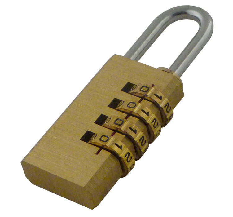 Viso Padlock CL4COMNP Brass 2.8 cm Gold 1 x Padlock