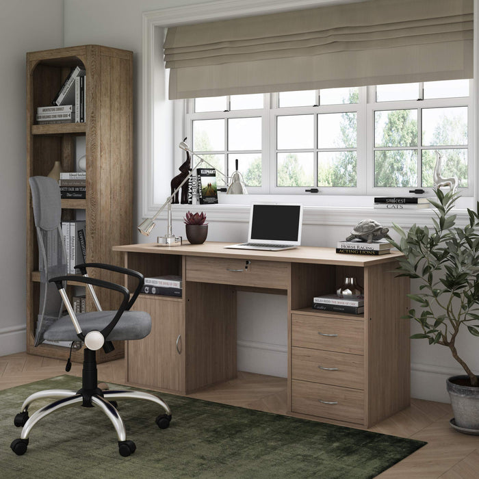 Alphason Desk Dallas Brown 1,450 x 600 x 740 mm