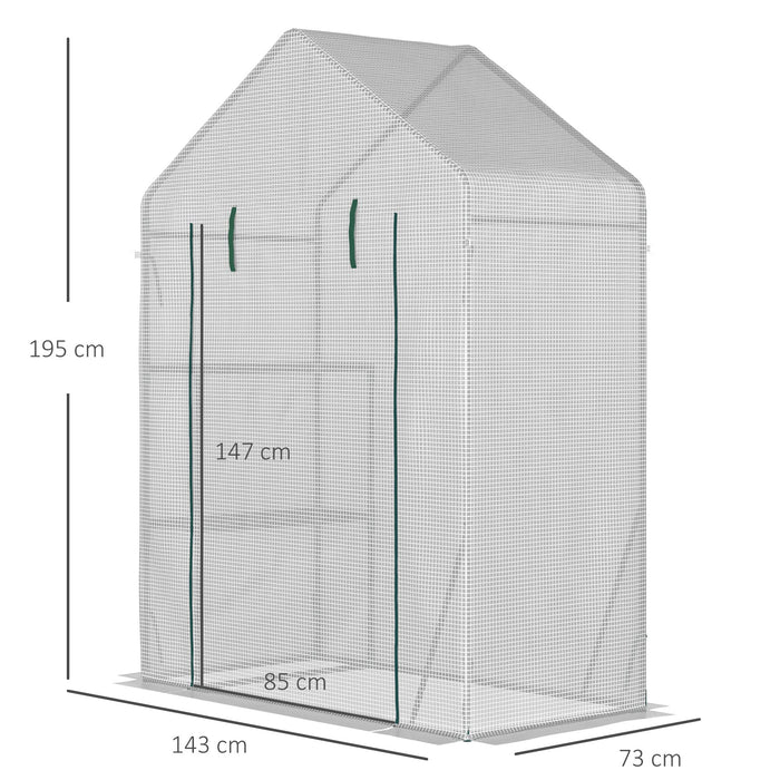 OutSunny Greenhouse 143 x 73 x195 cm