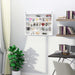 HOMCOM Shelving Unit White 950 x 800 x 600 mm