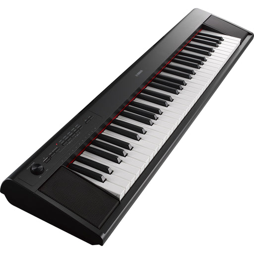 Yamaha Keyboard Piaggero NP12B LCD C2 to C7 Black Set