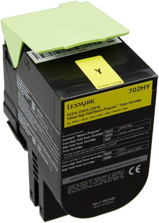 Lexmark 70C2HYE Original Toner Cartridge Yellow