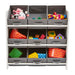 LIBERTY HOUSE TOYS Storage Unit TFLH021CD Medium-density fibreboard and Fabric 3+ 630 (W) x 300 (D) x 600 (H) mm White