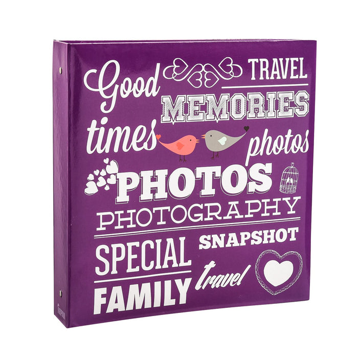 ARPAN Photo Album AL-9574 500 6X4'' Pictures Purple