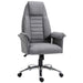 HOMCOM Office Chair 921-093V70 Grey 69 (W) x 68 (D) x 126 (H) mm