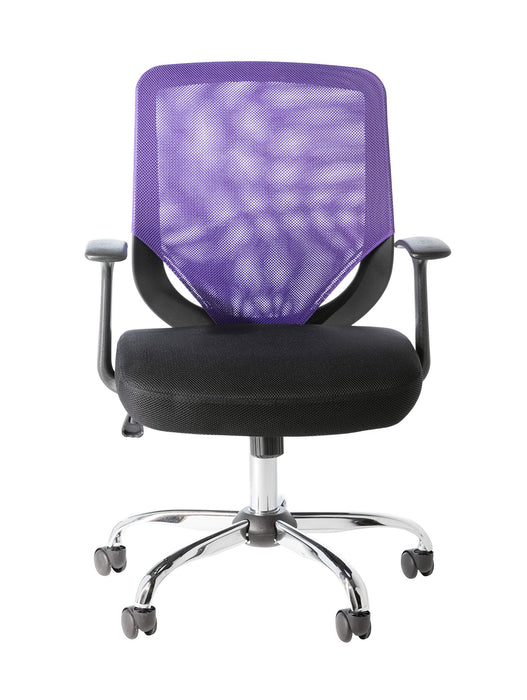 Alphason Office Chair Atlanta Black, Purple 570-470 x 500 mm