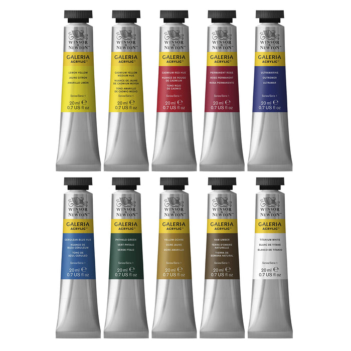 Winsor & Newton Paint Set Acrylic Assorted