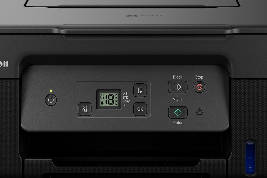 Canon Pixma G2570 Colour Inkjet Multifunction Printer A4 Black