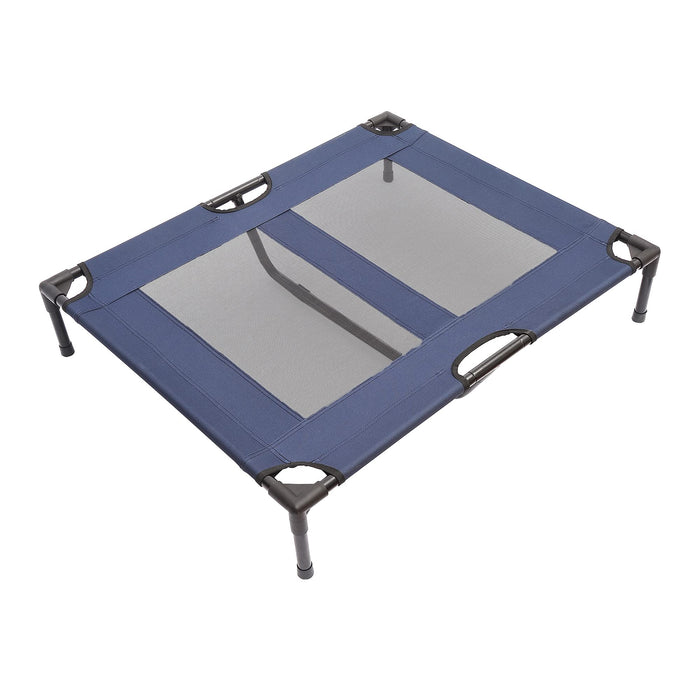 PawHut Pet Bed Blue, Black 762 mm x 915 mm x 180 mm