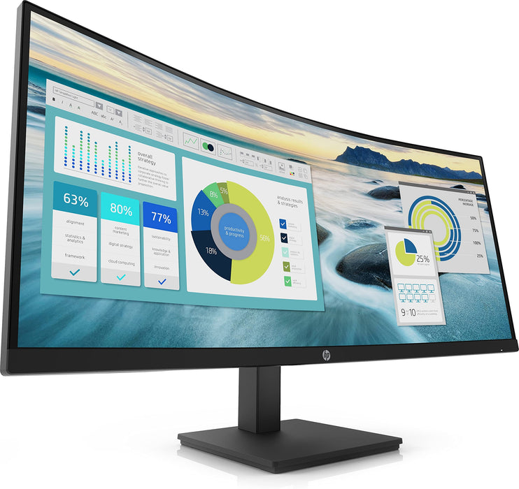 HP P Series 86.4 cm (34") LED Desktop Monitor G4 Black 21Y56AA#ABB