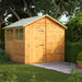 Power Garden Shed 88PA Golden Brown 8x8