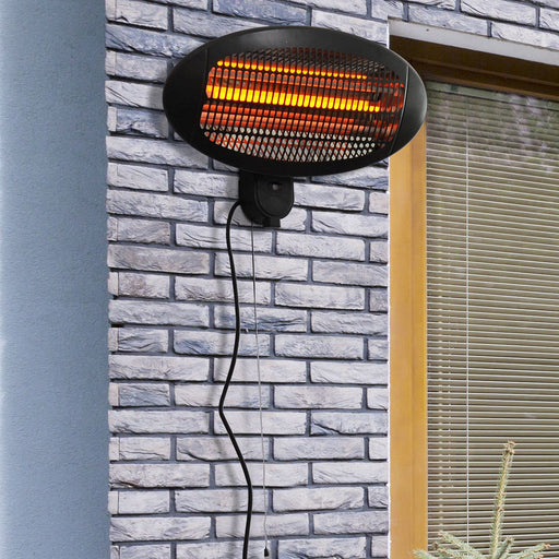 OutSunny Outdoor Heater 360 x 160 x 160 mm Black