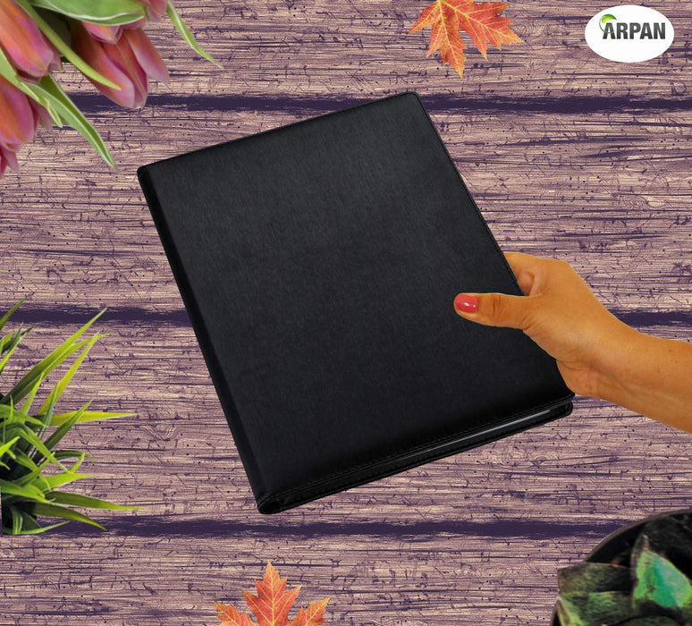 ARPAN Display Book A4 Black 24 Pockets 24 x 30 x 2.5 cm