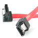 StarTech.com 18in Latching SATA to Right Angle SATA Serial ATA Cable