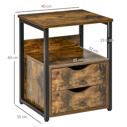 HOMCOM Table 839-182 400 x 350 x 490 mm