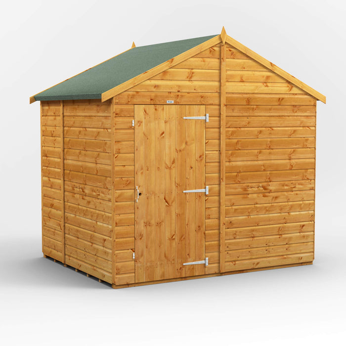 Power Garden Shed 68PAW Golden Brown 6x8