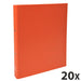 Exacompta Ring Binder Polypropylene A4 2 ring Orange Pack of 20