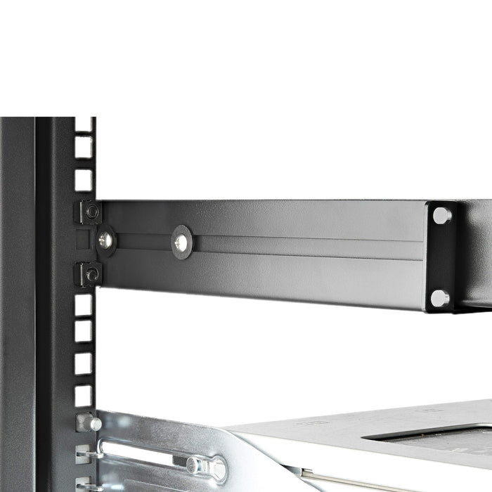 StarTech.com 1U 19 inch Server Rack Rails 24-36 inch Adjustable Depth Universal 4 Post Rack Mount Rails