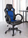 Alphason Office Chair Daytona with Adjustable Seat Black, Blue