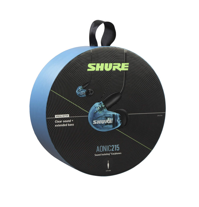 Shure Wired Earphones Blue