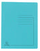 Exacompta Flat File 39986E A4 Mottled Pressboard 27.2 (W) x 0.2 (D) x 31.8 (H) cm Turquoise Pack of 25