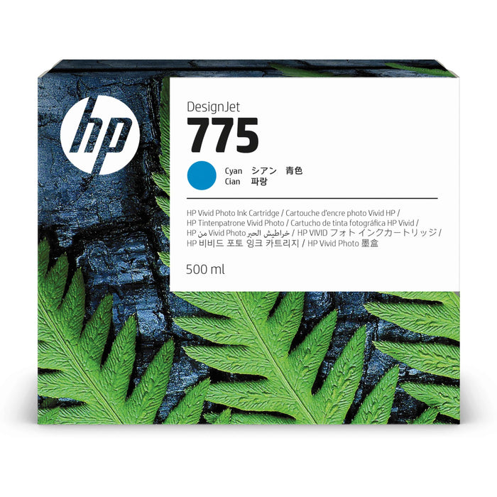 HP 775 - 500 ml - cyan - original - DesignJet - ink cartridge - for DesignJet Z6 Pro