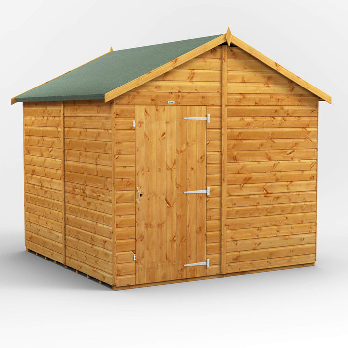 Power Garden Shed 88PAW Golden Brown 8x8