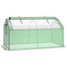 OutSunny Greenhouse 0.92 x 1.8 x 0.92 m Green