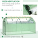 OutSunny Greenhouse 0.92 x 1.8 x 0.92 m Green