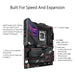 ASUS ROG Strix Z790-E Gaming WiFi - Motherboard - ATX - LGA1700 Socket - Z790 Chipset - USB 3.2 Gen 1, USB 3.2 Gen 2, USB-C 3.2 Gen2, USB-C 3.2 Gen 2x2 - 2.5 Gigabit LAN, Wi-Fi 6 - onboard graphics (CPU required) - HD Audio (8-channel)