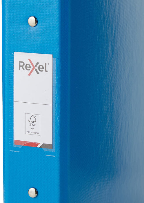 Rexel Ringbinder Choices A4 25mm 2RR Blue PK10 - 2115564