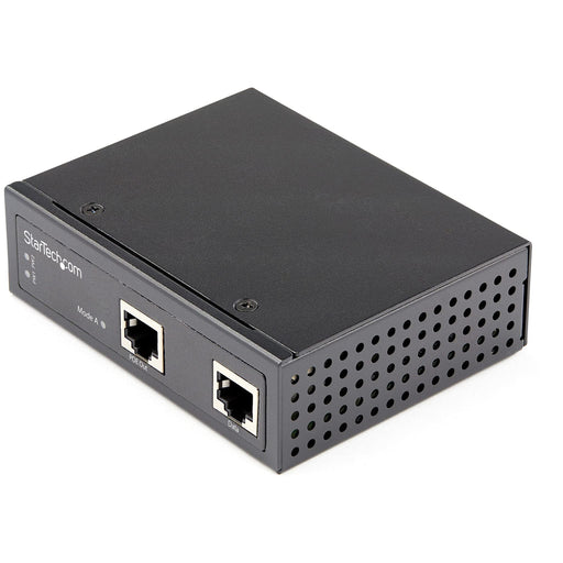 StarTech.com Industrial Gigabit Ethernet PoE Injector 30W