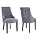 NEO Dining Chairs Non Height Adjustable Dark Grey 2XKNOC-CHR-DG 530 (W) x 660 (D) x 920 (H) mm Pack of 2