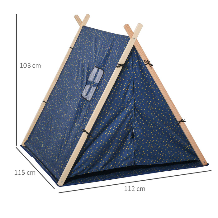 HOMCOM Tent 345-017 1080 mm 1100 mm 1120 mm Blue