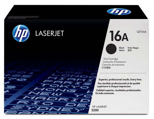 HP 16A Original Toner Cartridge Q7516AC Black