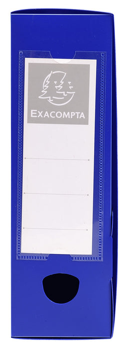 Exacompta Transfer Files 59832E A4 Blue Polypropylene 2.5 x 24 x 3.3 cm Pack of 10