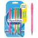 Papermate FlexGrip Ultra Ballpoint Pen Black Ink Fine Assorted Pack of 5