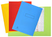 Exacompta 2 Flap Folder 445006E A4 Bright Blue Cardboard 24 x 32 cm Pack of 50