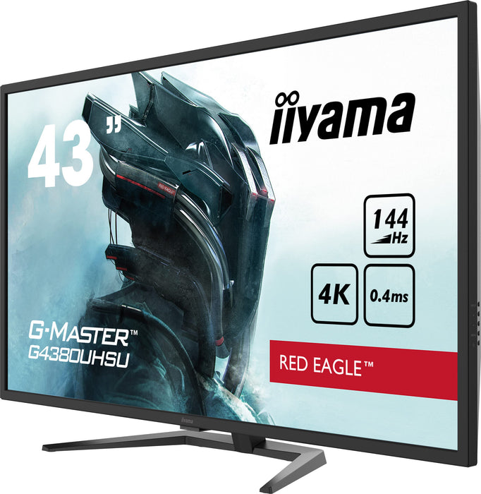 iiyama 107.9 cm (42.5") LED Monitor G4380UHSU-B1 Black