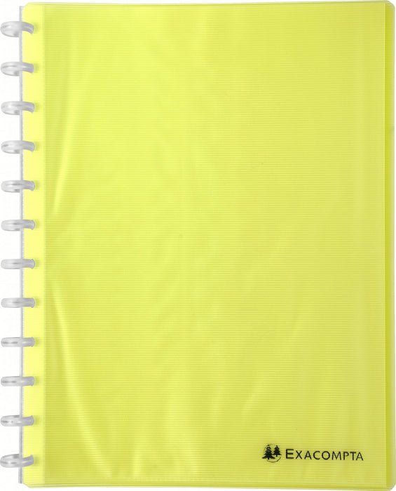 Exacompta Display Book 56277E A4 Assorted 20 Pockets Pack of 4